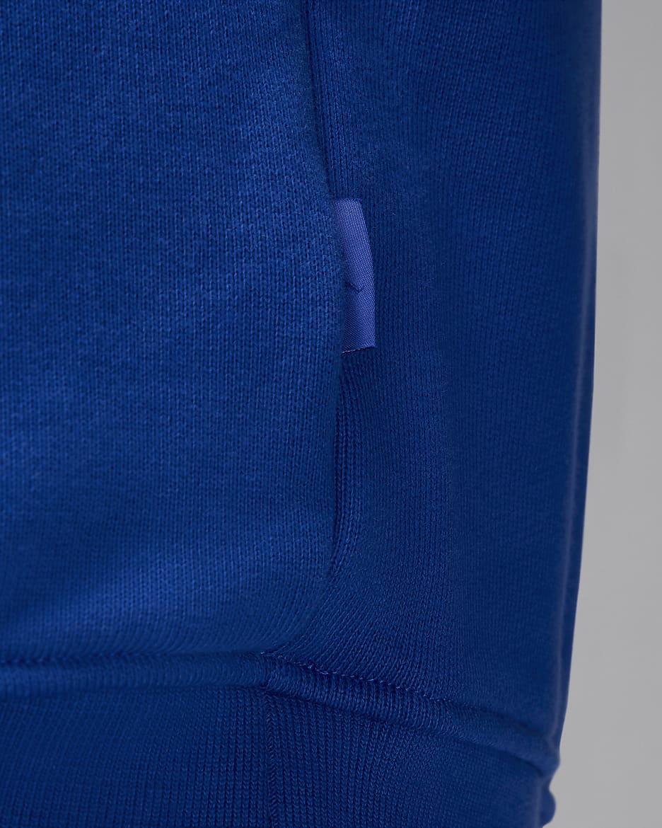 Sudadera con gorro sin cierre de tejido Fleece para hombre Air Jordan Wordmark. Nike MX